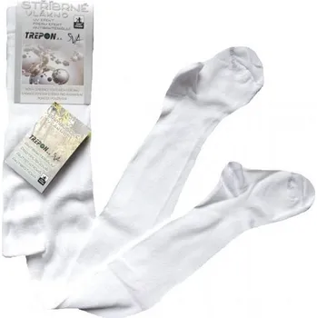 TREPON Kojenecké a dětské punčocháče z bambusové viskózy, bílé Velikost: 62