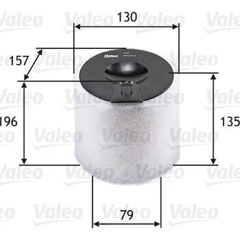 Vzduchový filtr Vzduchový filtr VALEO 585663