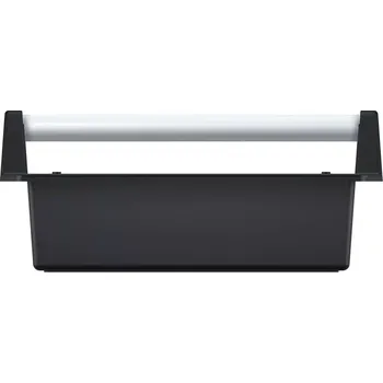 Přepravka na nářadí s kovovým držadlem CARGO 400x220x170 mm - 40 cm černá Kisternberg KCAA40-S411