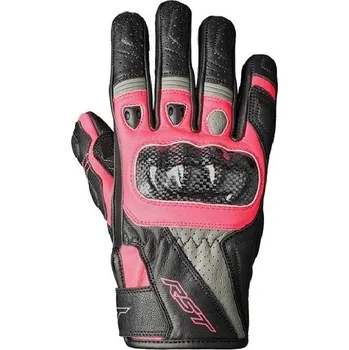 Moto rukavice RST rukavice STUNT III CE 2097 dámské black/pink/grey - 08/L