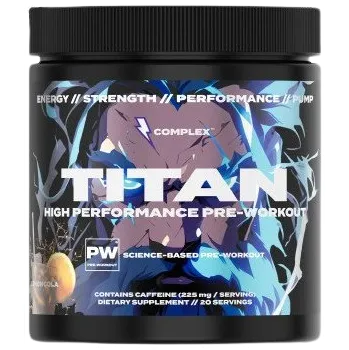 Anabolizér COMPLEX Titan Pre-workout - Lemon Cola 400 g