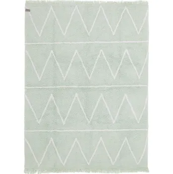 Přírodní koberec, ručně tkaný Hippy Mint - doprava zdarma