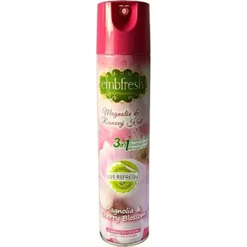 Osvěžovač vzduchu EMBFRESH osvěžovač vzduchu 5 v 1, Magnolia Cherry Blossom 240 ml
