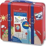 Faber-Castell Dětské fixy connector-kufřík 40 barev