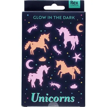 Rex London Glow in the dark Unicorns 24 pcs