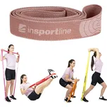 inSPORTline Posilovací guma Rand Medium 208x3,3 cm / 6 kg růžová