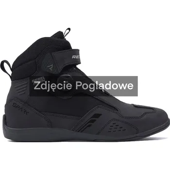Moto obuv REBELHORN SPARK 3 BLACK MOTORCYCLE BOOTS - 37
