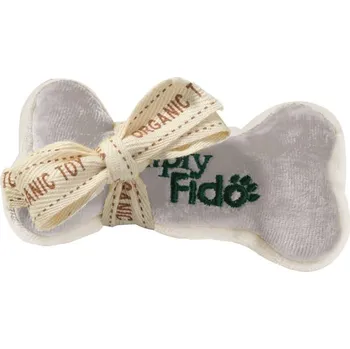 Hračka pro psa Hračka plyšová kost šedá