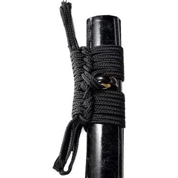 Šerm AF Japonská tkanice „SAGEO“ pro samurajské meče - 5 barev! Barva: Černá