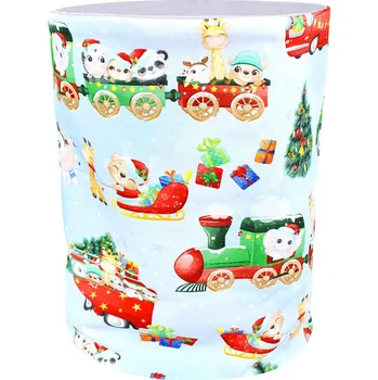 Nákrčník V-Mart, Zateplený nákrčník Vánoční vláček