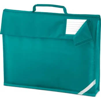 Quadra Junior Book Bag Barva: Emerald, Velikost: 37 x 30 x 6 cm G_QD51