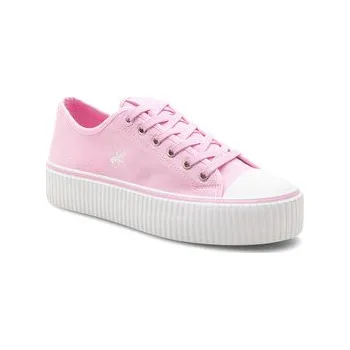 Dámské tenisky Beverly Hills Polo Club Plátěnky W-BHPC027M Růžová 37