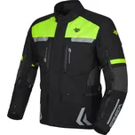 Bunda na motocykl RSA Storm černo-šedo-fluo žlutá M