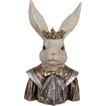 Bytová dekorace Clayre & Eef - Dekorativní bysta králíka 6PR4138
