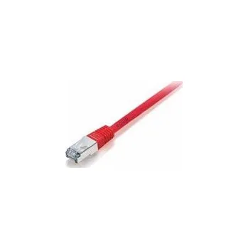 Síťový kabel Equip Patchcord, S/FTP, Cat6A, PIMF, HF, 15m, červený (605628)