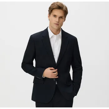 Pánská košile Reserved - Košile regular fit s vysokým podílem bavlny - bílá - RJ178-00X - RJ178-00X-XS