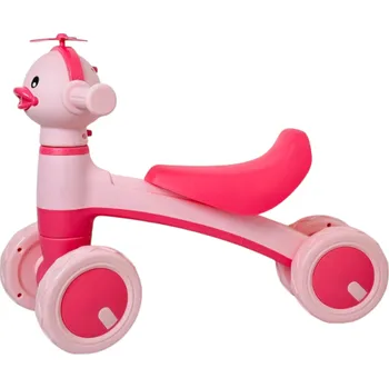 Odrážedlo Dětské odrážedlo kachnička růžové – první vozítko pro nejmenší