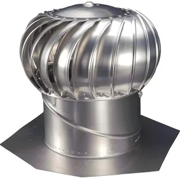 střešní ventilátor AIRHAWK ventilační turbína ALU 14" (komplet)