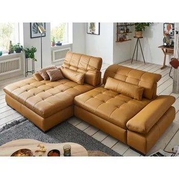 Sedací souprava Kožená rohová sedací souprava SANTA LUCIA 6 Levý roh