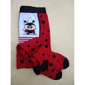 TREPON Kojenecké a dětské punčocháče Beruška, červené Velikost: 80-86