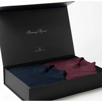 Pánský svetr Set pánských roláků SERAFIO Marsala a Marin, 2 ks v dárkovém boxu