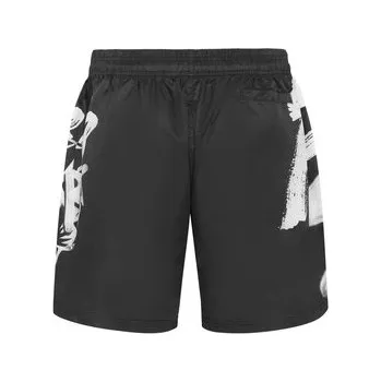 Pánské kraťasy Plein Sport Šortky 28365 Černá Jogger Fit XXL