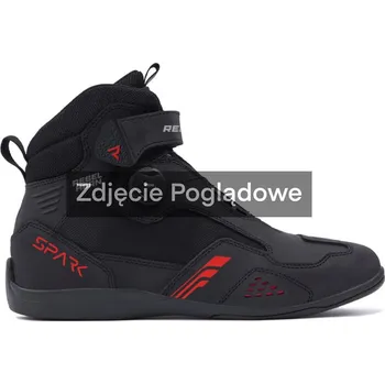 Moto obuv REBELHORN SPARK 3 BLACK RED MOTORCYCLE BOOTS - 46
