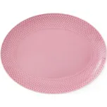 Lyngby, Servírovací talíř /mísa Rhombe 28,5 cm růžové - Formadore