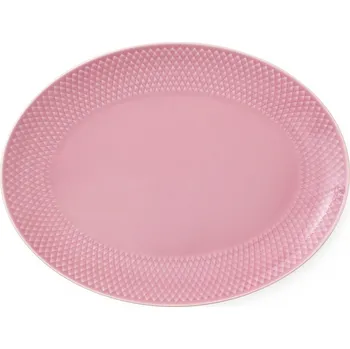 Talíř Lyngby, Servírovací talíř /mísa Rhombe 28,5 cm růžové - Formadore