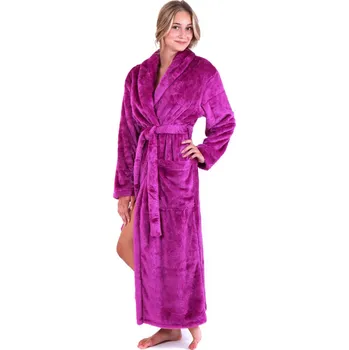 Dámský župan dámský župan Lilly extra XL Fuchsiová