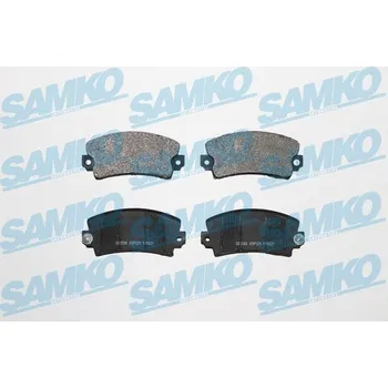 Brzdová destička Sada brzdových destiček, kotoučová brzda SAMKO 5SP129