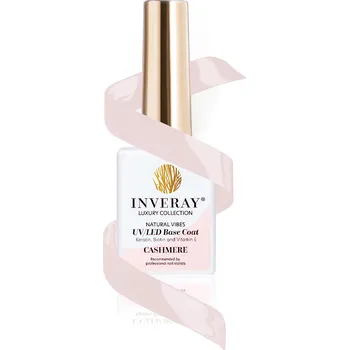 Lak na nehty Inveray UV/LED Base Coat Natural Vibes CASHMERE