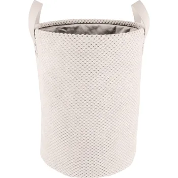 Koš na prádlo Koš na prádlo se zavazováním, světle béžový KLEINE WOLKE Roy velikost S