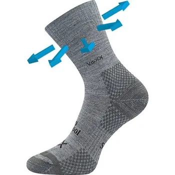 Dámské ponožky TopMode Zdravotní ponožky merino vlna na unavené nohy 1052587