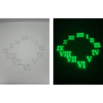 Hodinové římské číslice 4cm svítící ve tmě (4cm)