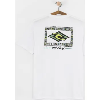 Pánské tričko Rip Curl Legacy (white) L, bílá