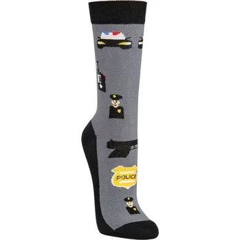 Pánské ponožky Ponožky Socks 4 Fun 6209.87 policie vel. 42-47