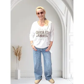 Dámské džíny Dámské džíny Miss, široké nohavice Barva: Azurová modrá, Velikost: 42, Size system: EU