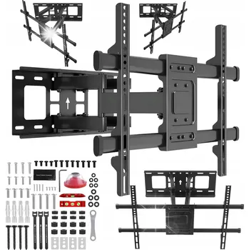 Televizní držák Držák na Televizi 32"-85" PALCŮ Nástěnný Otočný Pohyblivý VESA