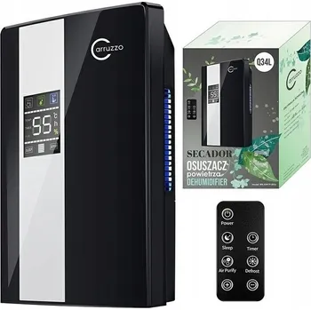 Odvlhčovač vzduchu ODVLHČOVAČ Čistička Vzduchu POHLCOVAČ VLHKOSTI Carruzzo Q34L