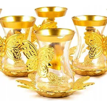 Sklenice Sklenice na kávu a čaj Ottomania 120 ml 6 ks