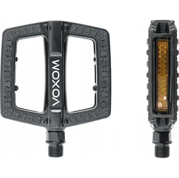 Pedál na kolo Platformové pedály Voxom Pe31 černé