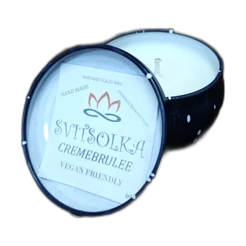 Svíčka Svitsolka Vaječný koňak ala Cremebrulle – ručně vyráběná svíč...