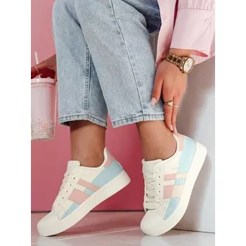 Dámské tenisky Dámské tenisky na platformě JUNOMI růžové