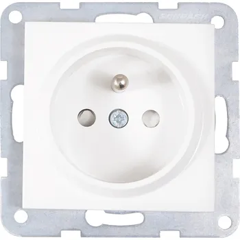 Elektrická zásuvka Schrack Elektrická Zásuvka bílá