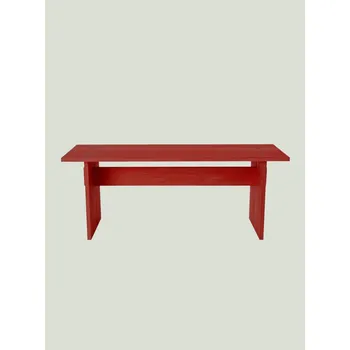 Konferenční stolek Konferenční stolek OYOY obdélníkový 110 x 35 x 43 cm bordó (vínová)