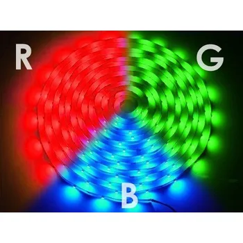 LED osvětlení 72 W 12V DC 5 m vícebarevný