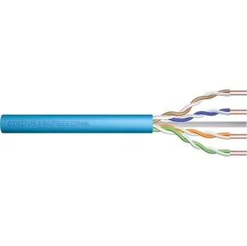 Síťový kabel Digitus DK-1613-A-VH-5 síťový kabel Modrá 500 m Cat6a U/UTP (UTP)