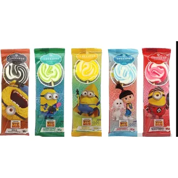 Bonbon Mimoni lízátko 18g/45ks