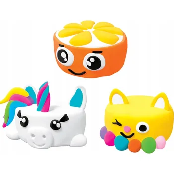 Modelovací hmota Sada s lehkým dortíkem Okto Squishy Cuties 70131